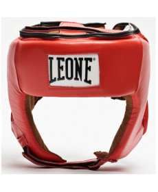 Шолом боксерський для змагань Leone Contest L, червоний