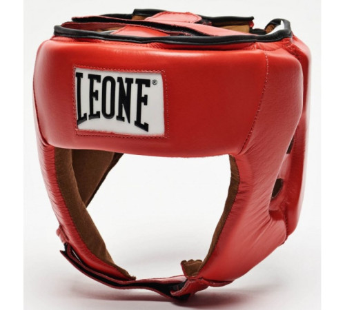 Шолом боксерський для змагань Leone Contest L, червоний