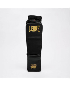 Захист гомілки Leone DNA M, чорно-золотисті
