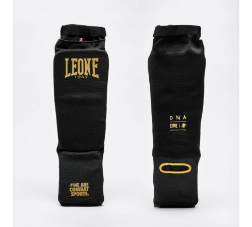 Захист гомілки Leone DNA XL, чорно-золотисті