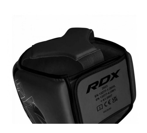 Шолом боксерський RDX F6 Matte L, чорний