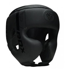 Шолом боксерський RDX F6 Matte XL, чорний