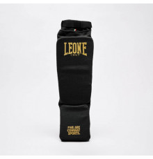 Захист гомілки Leone DNA L, чорно-золотисті