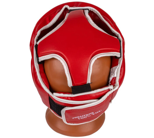 Шолом боксерський закритий PowerPlay 3100 PU розмір XS, червоний