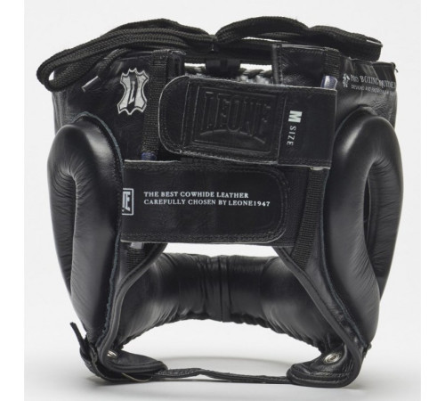 Шолом боксерський з бампером Leone Greatest L/XL, чорний