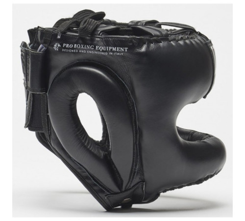 Шолом боксерський з бампером Leone Greatest L/XL, чорний