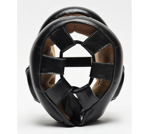 Шолом боксерський із бампером Leone Protection, чорний