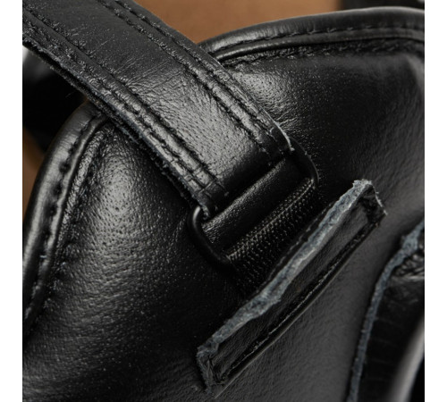 Шолом боксерський із бампером Leone Protection, чорний