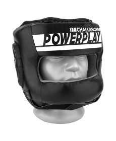 Шолом боксерський закритий PowerPlay 3067 розмір L, чорний