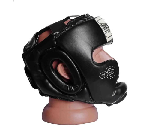 Шолом боксерський закритий PowerPlay 3043 розмір XS, чорний