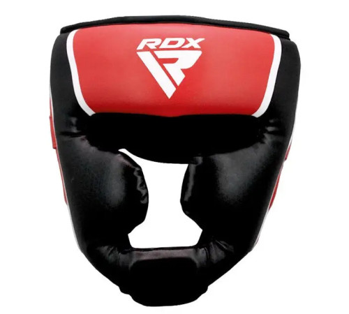 Шолом боксерський з капою RDX AURA PLUS T-17 розмір M, чорно-червоний Шолом боксерський з капою RDX AURA PLUS T-17 розмір M, чорно-червоний