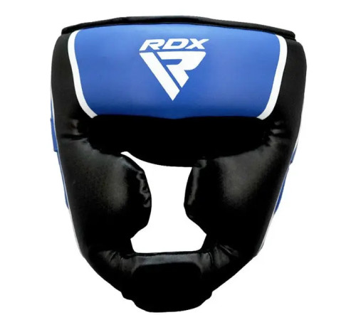 Шолом боксерський з капою RDX AURA PLUS T-17 розмір S, чорно-синій Шолом боксерський з капою RDX AURA PLUS T-17 розмір S, чорно-синій