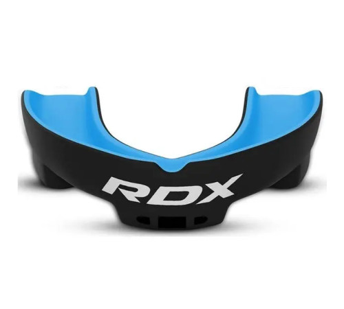 Капа боксерська доросла RDX 3w від 12 років чорно-синя