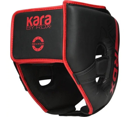 Шолом боксерський RDX F6 KARA Matte розмір S, чорно-червоний Шолом боксерський RDX F6 KARA Matte розмір S, чорно-червоний