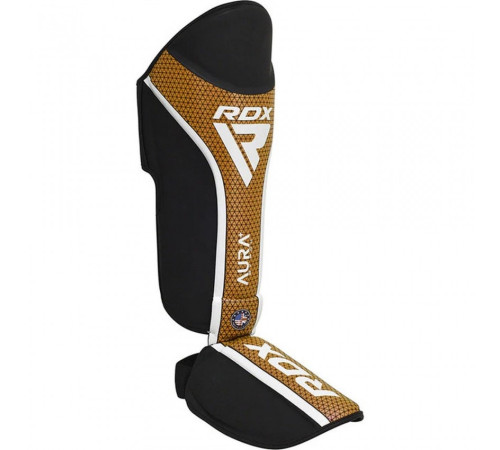 Захист гомілки RDX T17 Aura M, чорно-золотисті