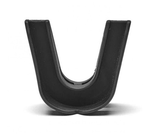 Капа боксерська Leone Double, чорна