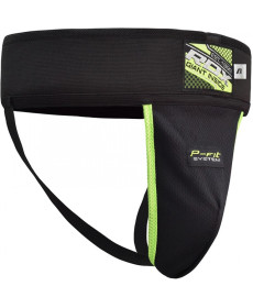 Захист паху RDX Groin Guard XL, чорно-зелені