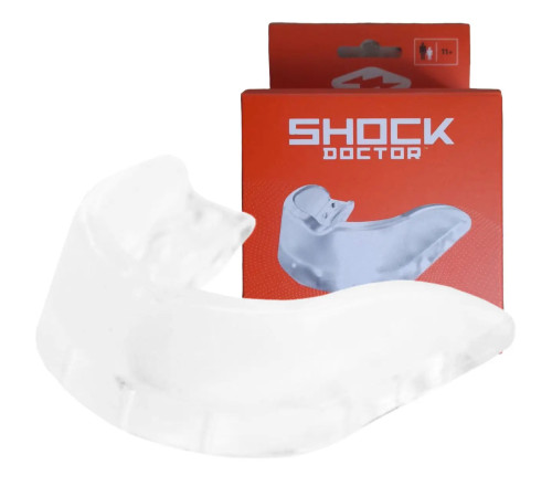 Капа боксерська дитяча Shock Doctor EZ Gard 1.0 до 10 років прозора
