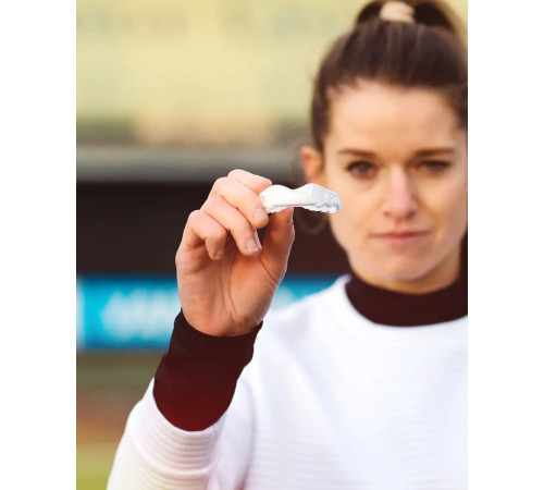 Капа боксерська доросла Shock Doctor Gel Max від 11 років біла