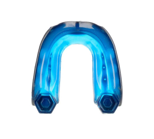 Капа боксерська доросла Shock Doctor Gel Max від 11 років чорно-синя