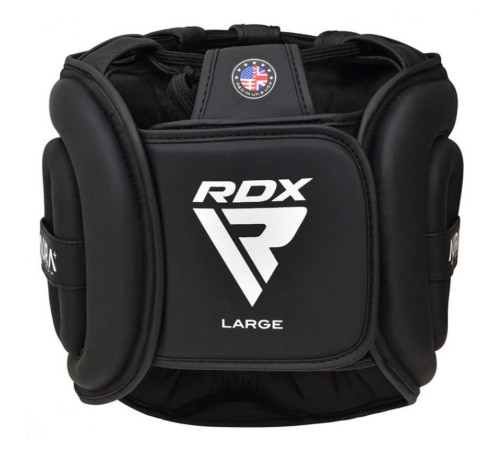 Шолом боксерський RDX T17 Aura M, чорно-золотистий