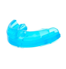 Капа боксерська під брекети Shock Doctor Single Braces до 11 років блакитна