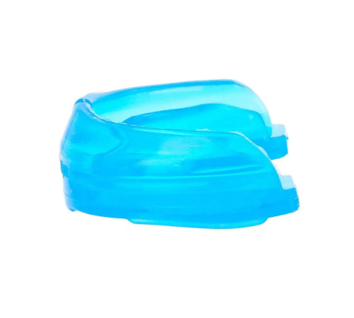 Капа боксерська під брекети Shock Doctor Single Braces до 11 років блакитна