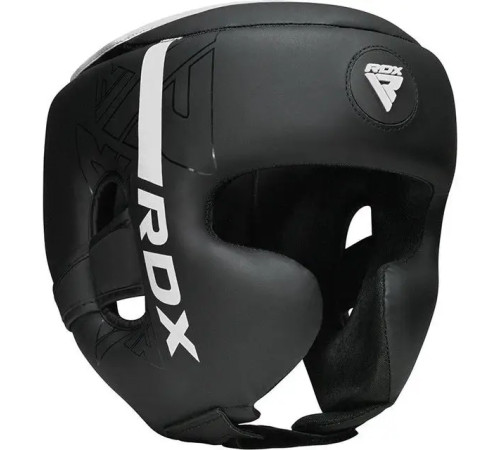 Шолом боксерський з капою RDX F6 KARA Matte розмір XL, чорно-білий Шолом боксерський з капою RDX F6 KARA Matte розмір XL, чорно-білий