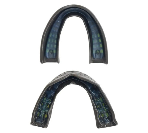 Капа боксерська доросла Shock Doctor SuperFit від 11 років чорна