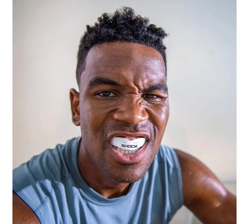 Капа боксерська доросла Shock Doctor SuperFit від 11 років чорний