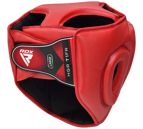 Шолом боксерський тренувальний RDX Guard L, червоний