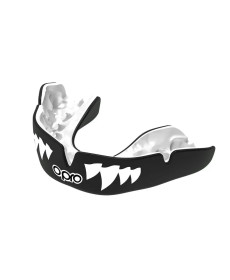 Капа боксерська доросла OPRO Instant JAWS від 11 років чорна