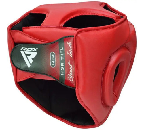 Шолом боксерський з капою RDX T1 Grill розмір M, червоний