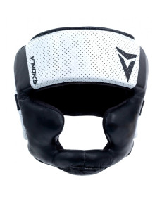 Шолом боксерський VNoks Aria L/XL, чорно-білий