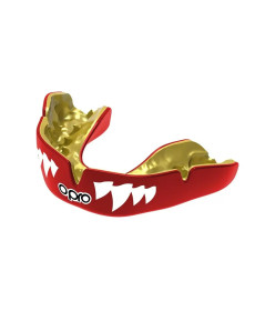 Капа боксерська доросла OPRO Instant JAWS від 11 років червона