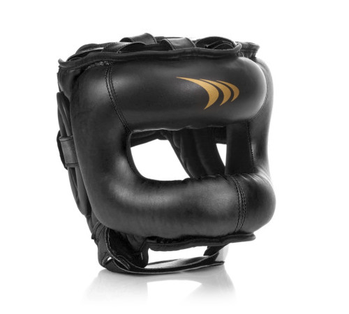 Шолом боксерський із захистом носа Yakimasport PRO BLACK, розмір М Шолом боксерський із захистом носа Yakimasport PRO BLACK, розмір М