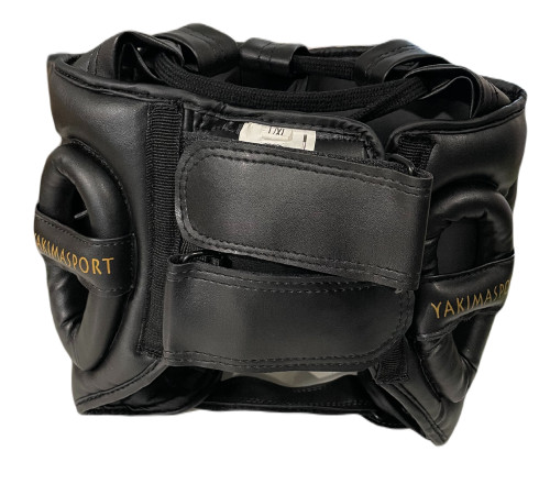 Шолом боксерський із захистом носа Yakimasport PRO BLACK, розмір М Шолом боксерський із захистом носа Yakimasport PRO BLACK, розмір М