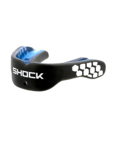 Капа боксерська доросла Shock Doctor Gel Max Power від 11 років чорна