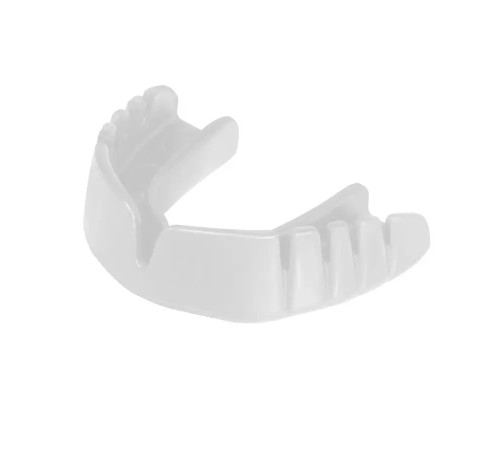 Капа боксерська доросла OPRO Snap-Fit від 11 років біла