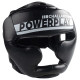 Шолом боксерський закритий PowerPlay 3048 розмір M, чорно-білий