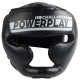 Шолом боксерський закритий PowerPlay 3048 розмір M, чорно-білий