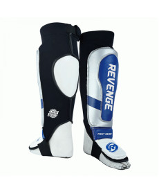 Захист гомілки REVENGE MMA-EV-29-2908 М, синьо-сірий