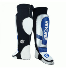 Захист гомілки REVENGE MMA-EV-29-2908 XL, синьо-сірий