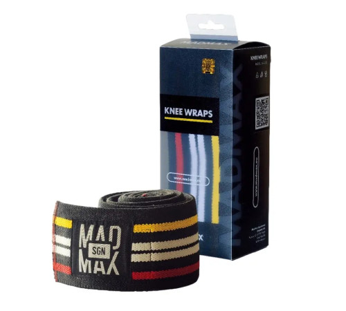 Бинти на коліна MadMax MFA-292 1,8 м, різнокольорові