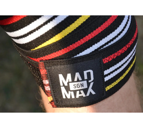 Бинти на коліна MadMax MFA-292 1,8 м, різнокольорові