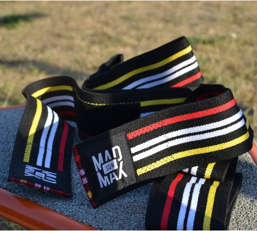 Бинти на коліна MadMax MFA-292 1,8 м, різнокольорові