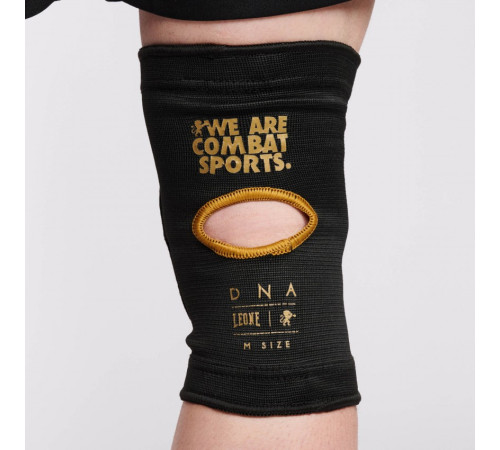 Наколінники Leone DNA L/XL, чорно-золотисті