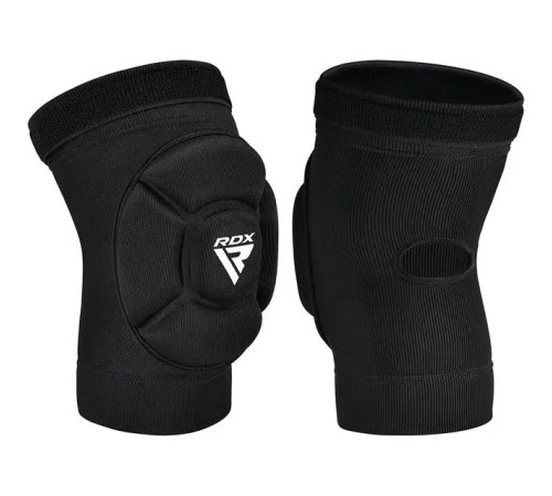 Наколінники спортивні RDX Hosiery Knee Foam K5 L, чорно-білі