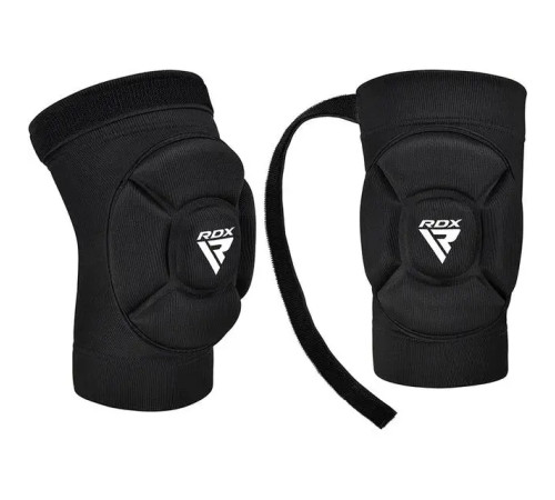 Наколінники спортивні RDX Hosiery Knee Foam K5 L, чорно-білі