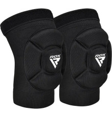 Наколінники спортивні RDX Hosiery Knee Foam K5 L, чорно-білі